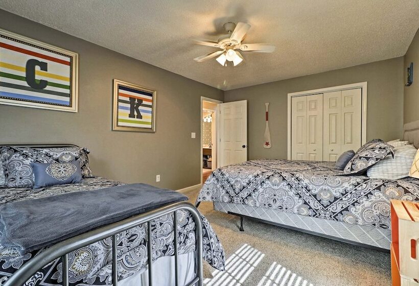 Lavish Lake Sinclair Home W/ Dock & Water Access!