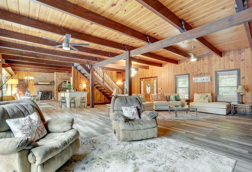 Lawrenceville Gem W/ Boat Dock On Private Lake!