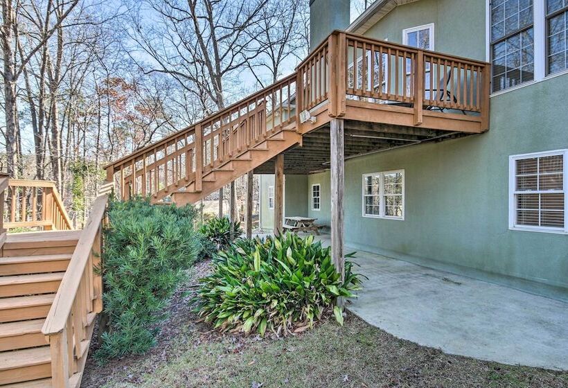 Luxe Lake House W/ Pool & Dock On Deep Water Cove!