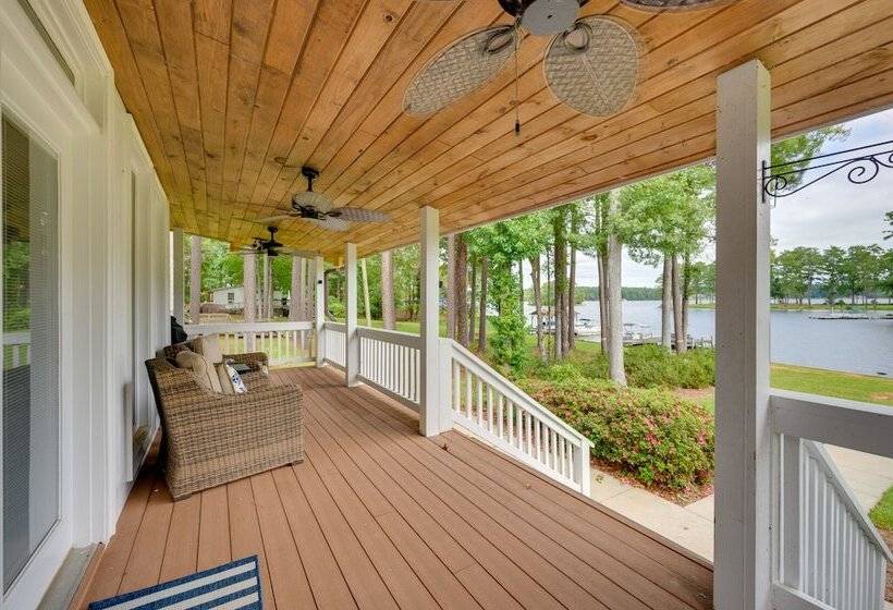 Milledgeville Home W/ Private Dock & Dock House!