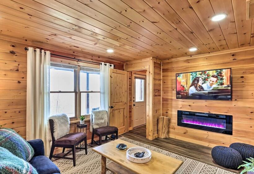 Mnt View Cabin W/ Hot Tub Near Golf & Fishing