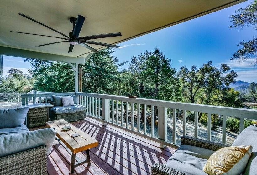 Mountain Home Near Yosemite W/ Well Being Retreat!