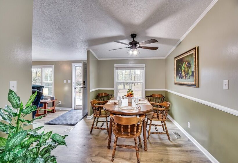 Peaceful Six Mile Vacation Home W/ Fire Pit