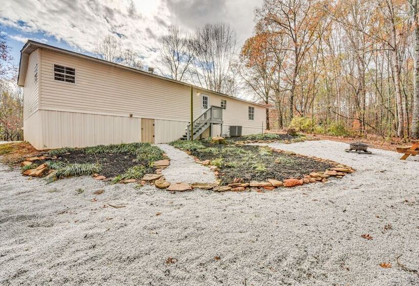 Peaceful Six Mile Vacation Home W/ Fire Pit