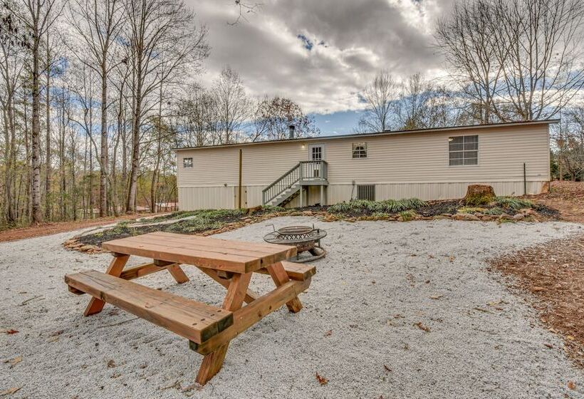 Peaceful Six Mile Vacation Home W/ Fire Pit