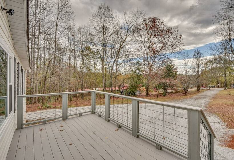 Peaceful Six Mile Vacation Home W/ Fire Pit