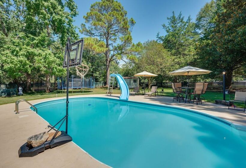 Pet Friendly Fort Valley Home W/ Private Pool