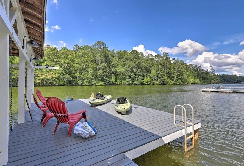 Waterfront Home On Jackson Lake W/ Dock