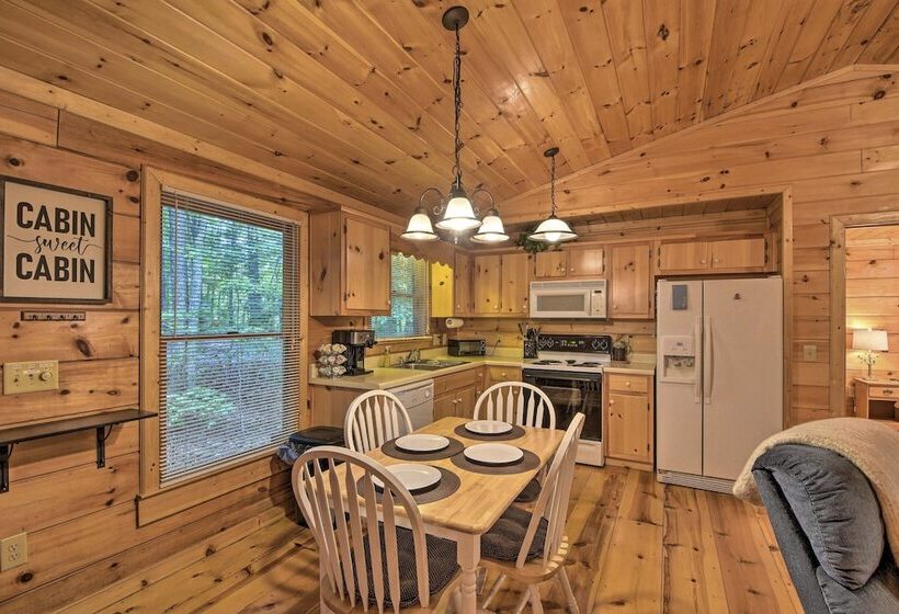 Pinot & Pine  Chic Log Cabin ~ 5 Mi To Blue Ridge