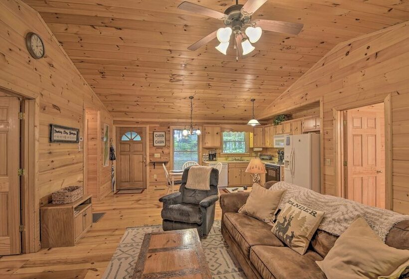 Pinot & Pine  Chic Log Cabin ~ 5 Mi To Blue Ridge
