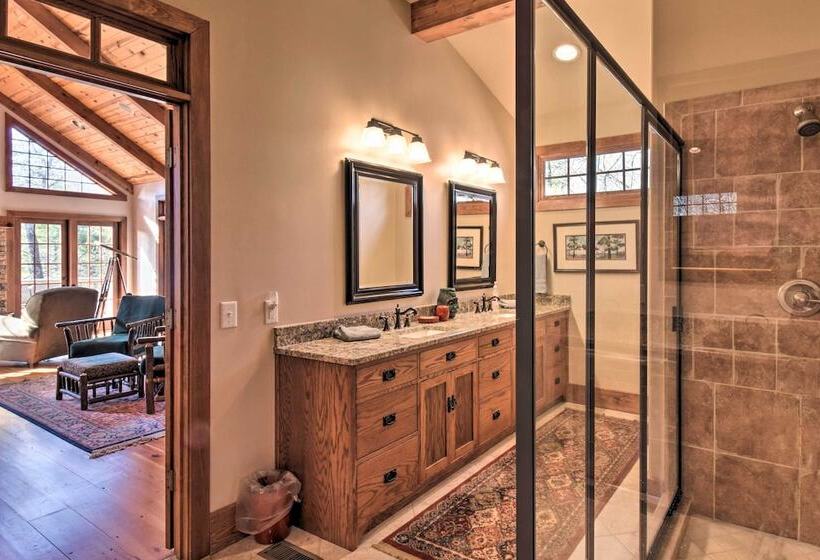 Plummer Lodge  In Big Canoe W/ Lake Access!