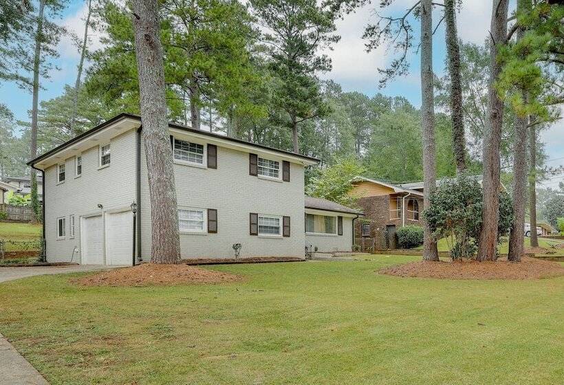 Quiet Decatur Home W/ Patio 13 Mi To Dtwn Atlanta!
