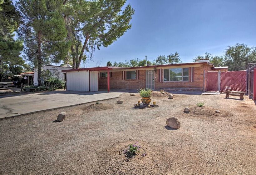 Renovated Tucson Gomez Casita W/ Yard < 7 Mi To Dt