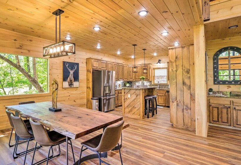 Riverfront Blue Ridge Escape W/ Scenic Views!