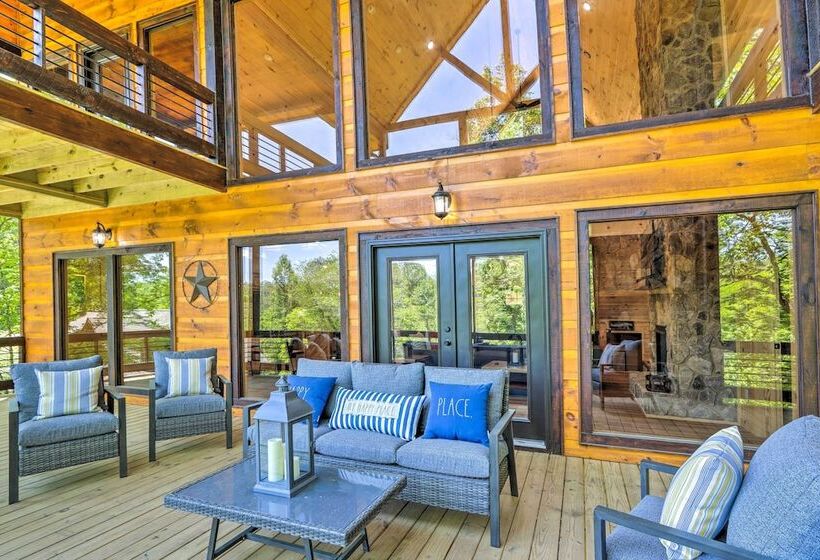 Riverfront Blue Ridge Escape W/ Scenic Views!