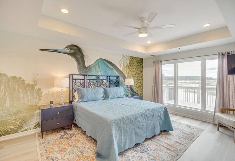 Riverfront Savannah Retreat W/ Private Dock!