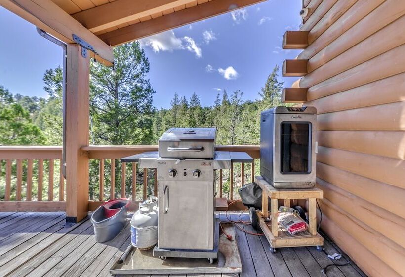 16 Mi To Ski Apache: Ruidoso Cabin Rental