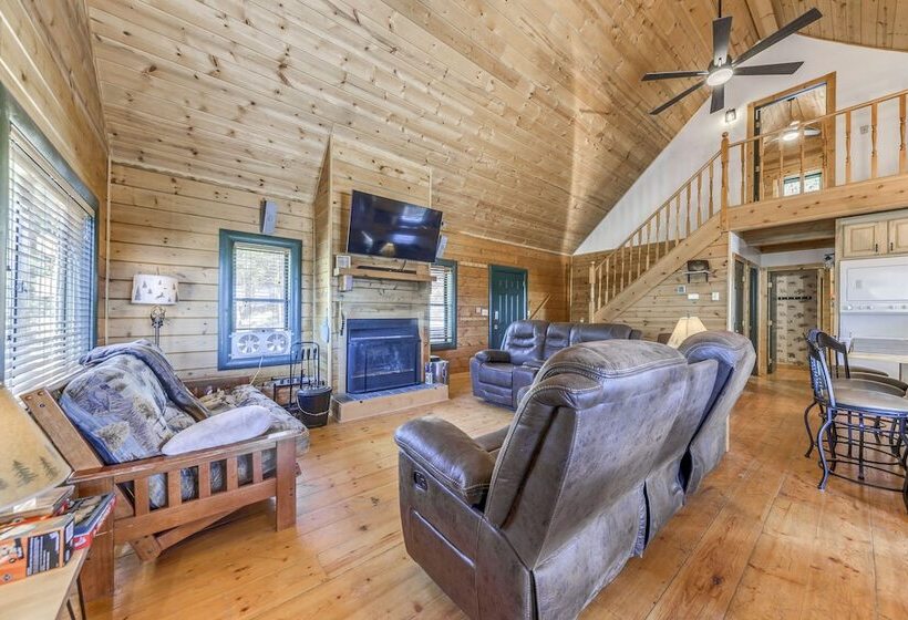 16 Mi To Ski Apache: Ruidoso Cabin Rental