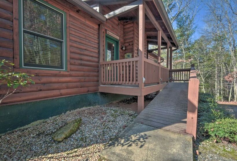 Rustic Cabin W/ Hot Tub: 2 Mi To Unicoi State Park