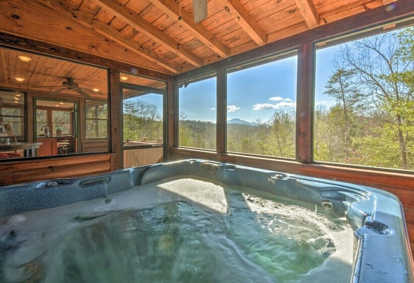 Rustic Cabin W/ Hot Tub: 2 Mi To Unicoi State Park