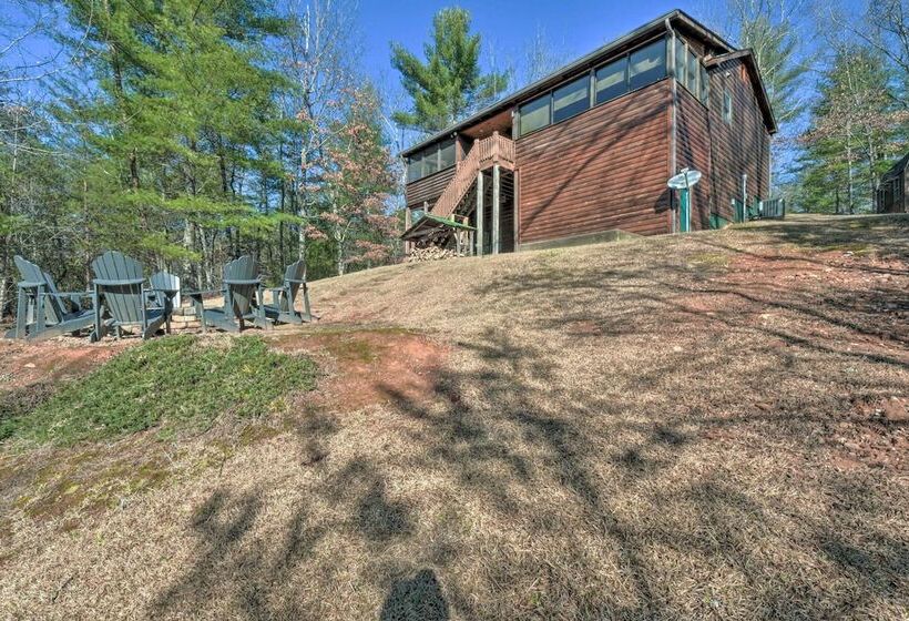 Rustic Cabin W/ Hot Tub: 2 Mi To Unicoi State Park