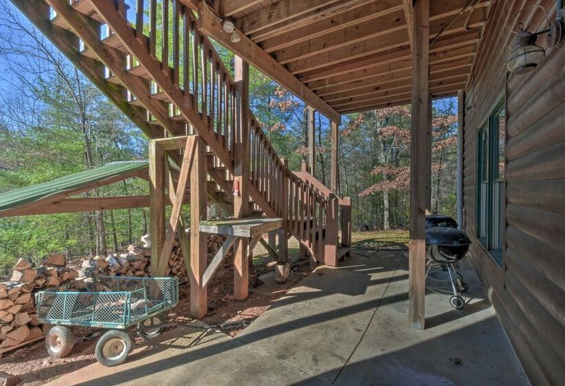 Rustic Cabin W/ Hot Tub: 2 Mi To Unicoi State Park