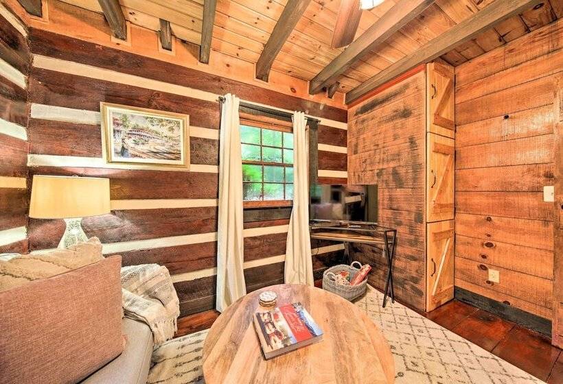 Charming Blue Ridge Mountain Cabin W/ Hot Tub