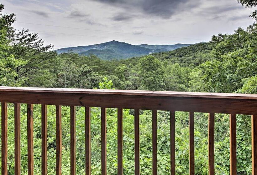 Rustic Young Harris Cabin W/ Fire Pit & Views