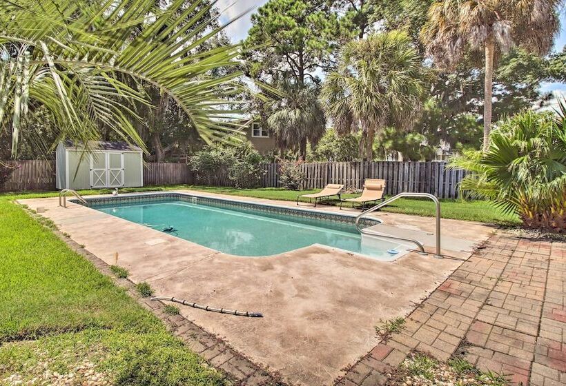 Savannah Family Home W/ Private Pool & Yard!