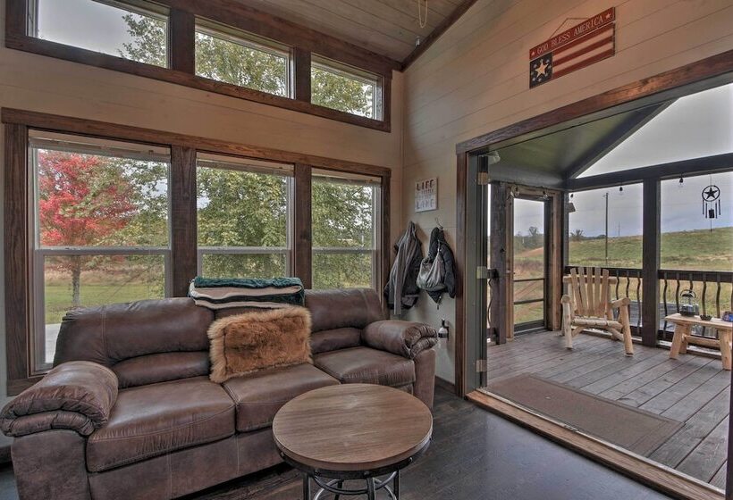 Secluded Morganton Tiny Home W/ Grills!