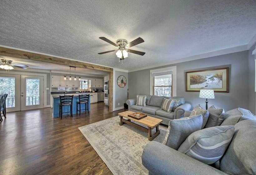 2 Mi To Lake: Blue Ridge  Yellowbird Cottage