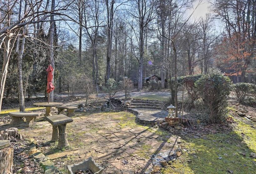 Serenity On The Creek Cabin + Hot Tub & Grill