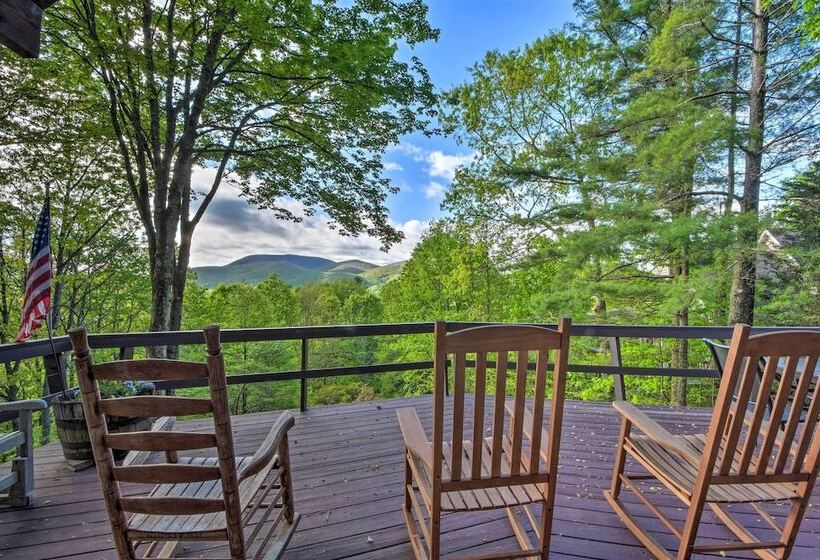 Sky Valley Home W/ Stunning Views   1 Mi To Resort