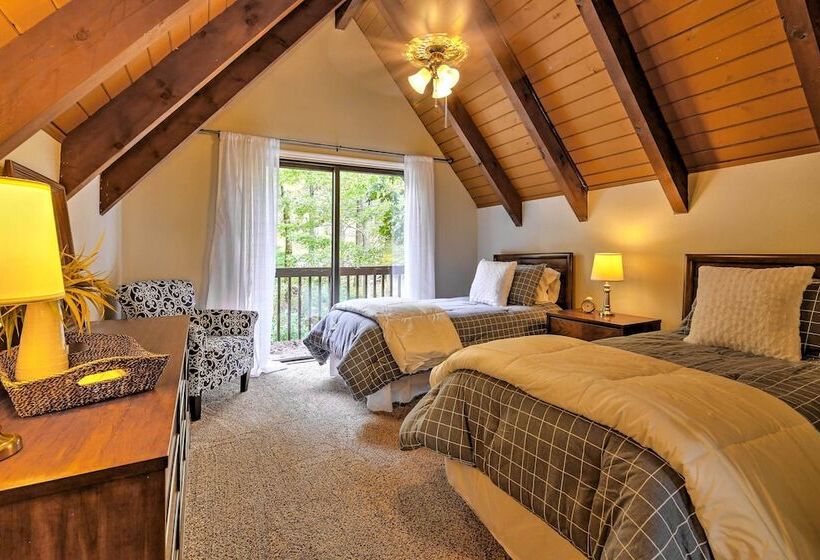 Sky Valley Home W/ Stunning Views   1 Mi To Resort