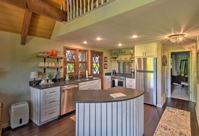Sky Valley Home W/ Stunning Views   1 Mi To Resort
