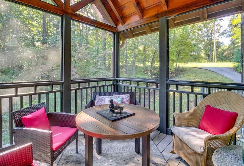 Spacious Ellijay Resort Home W/ Hot Tub!