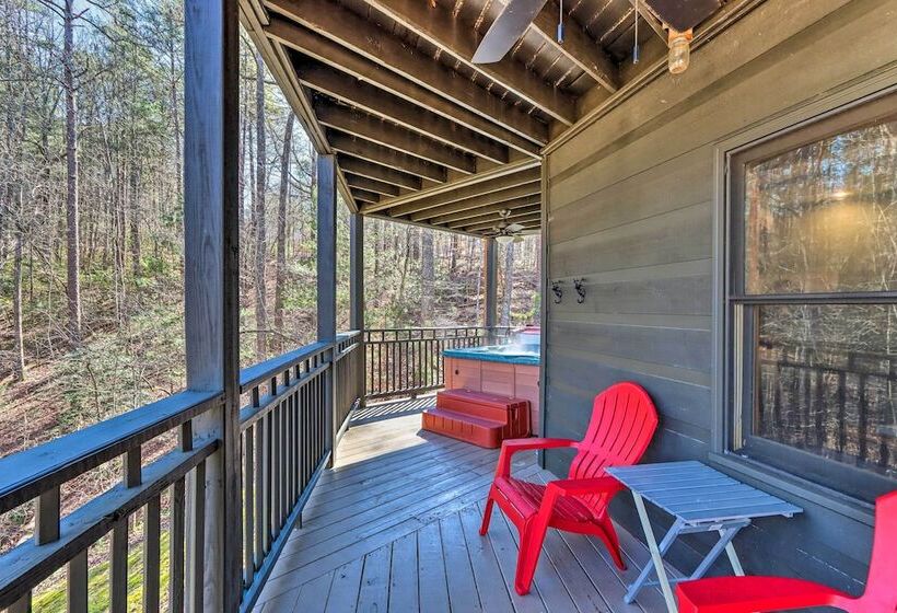 Spacious Ellijay Resort Home W/ Hot Tub!