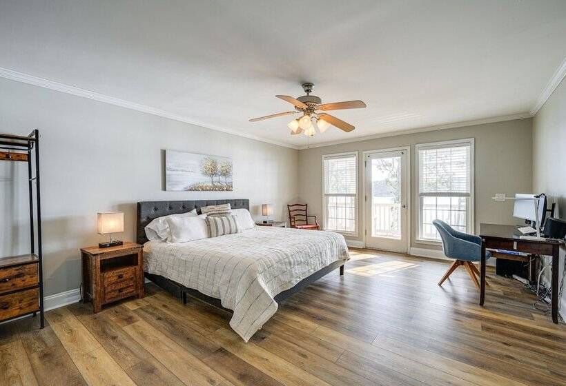 Lake Sinclair Retreat W/ Big Water Views & Dock!