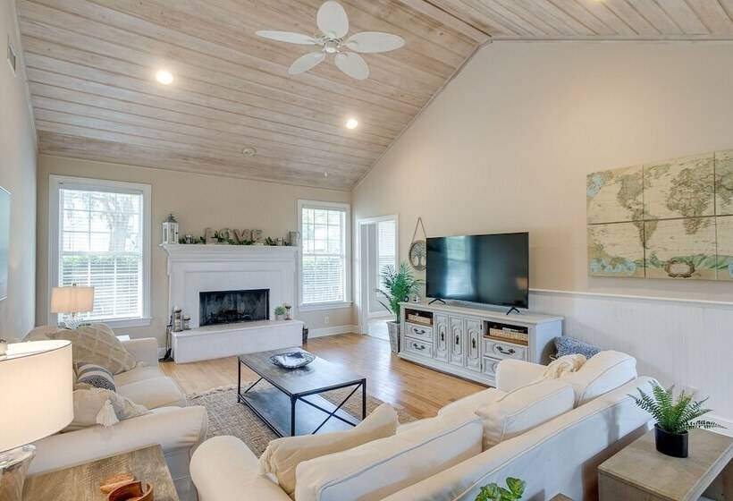 St Simons Island Vacation Rental: 5 Mi To Beach!