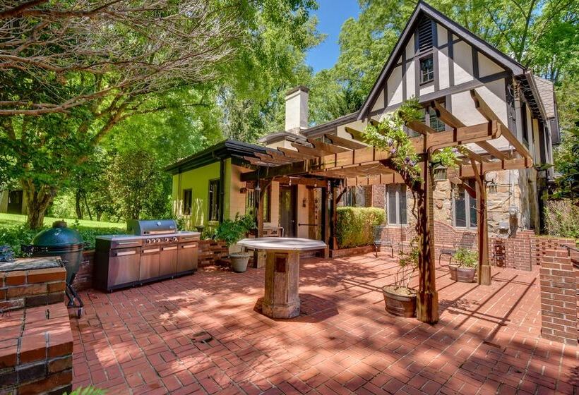 Stunning Clayton Tudor Home Close To Downtown!