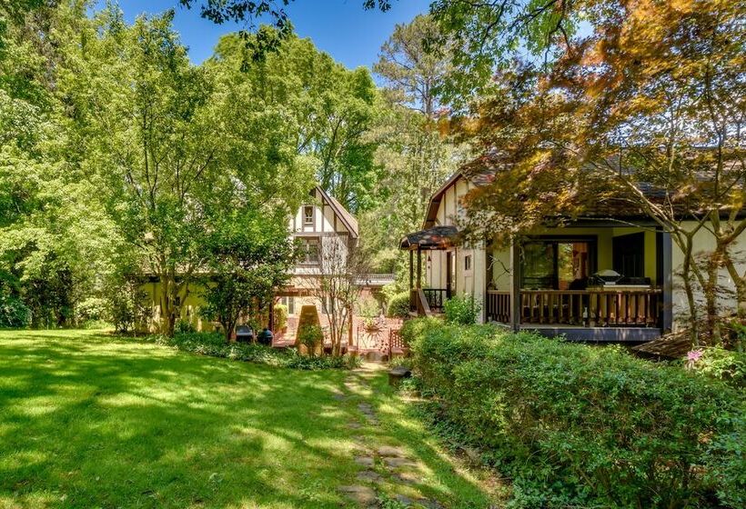 Stunning Clayton Tudor Home Close To Downtown!