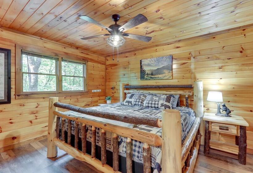 Pet Friendly Cabin W/ Hot Tub In Mineral Bluff!