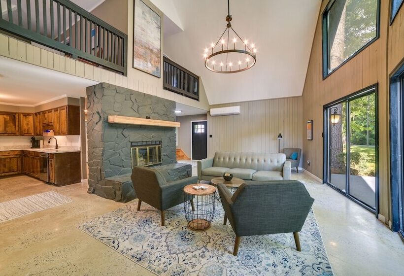 Stunning Valdosta A Frame Home With Private Pool!