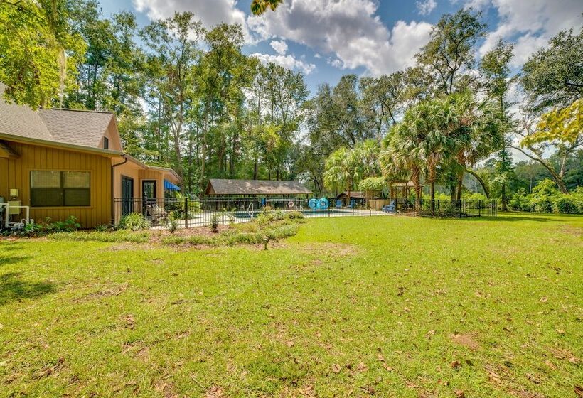 Stunning Valdosta A Frame Home With Private Pool!