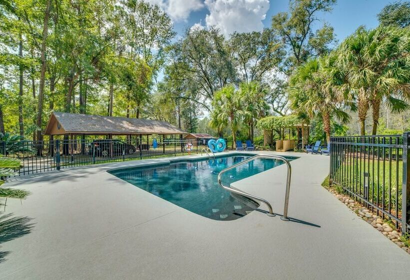 Stunning Valdosta A Frame Home With Private Pool!