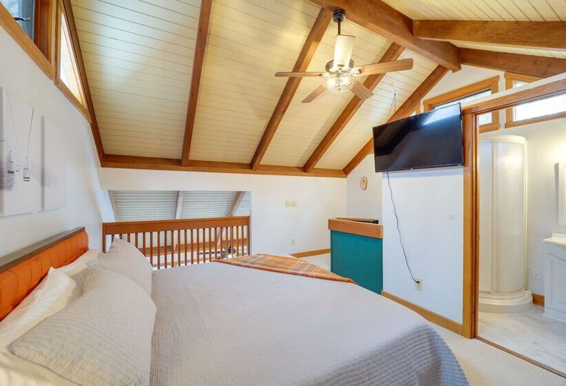 Sugar Mountain Chairlift View Home W/ Hot Tub!