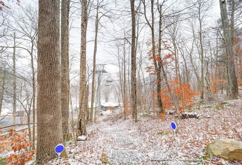 Sugar Mountain Chairlift View Home W/ Hot Tub!