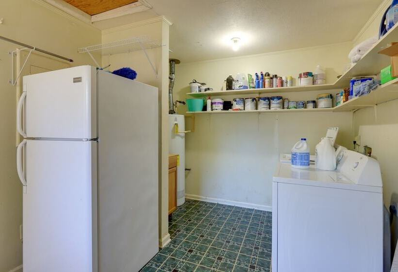 The Ranger House  Columbus Home: Fenced Backyard