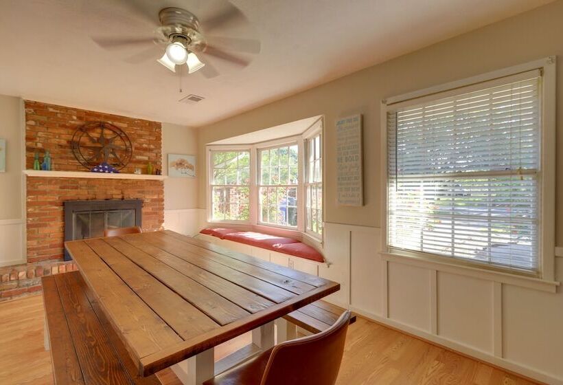 The Ranger House  Columbus Home: Fenced Backyard