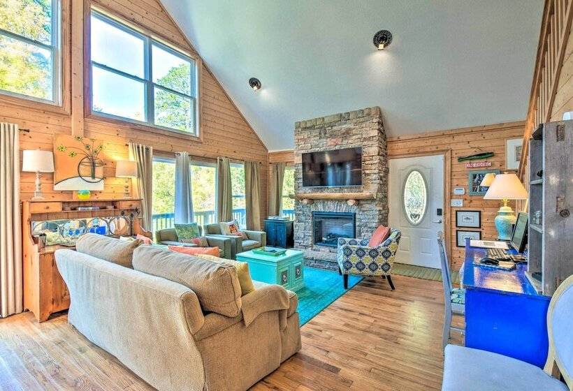 Toccoa Home On Tugaloo River At Lake Hartwell